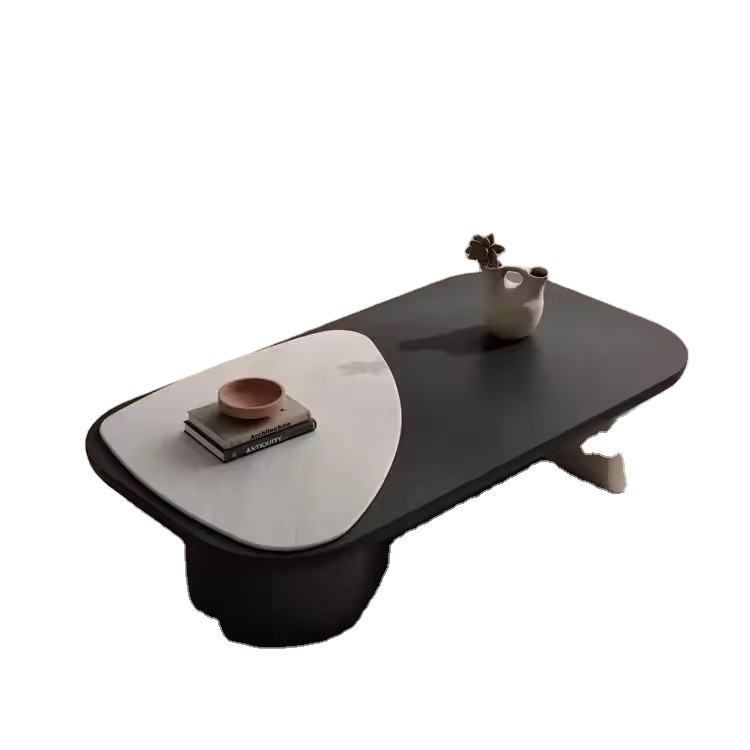 Tea And Coffee Fusion - *Contemporary Marble-wood Coffee Cabinet, Nordic-Italian fusion