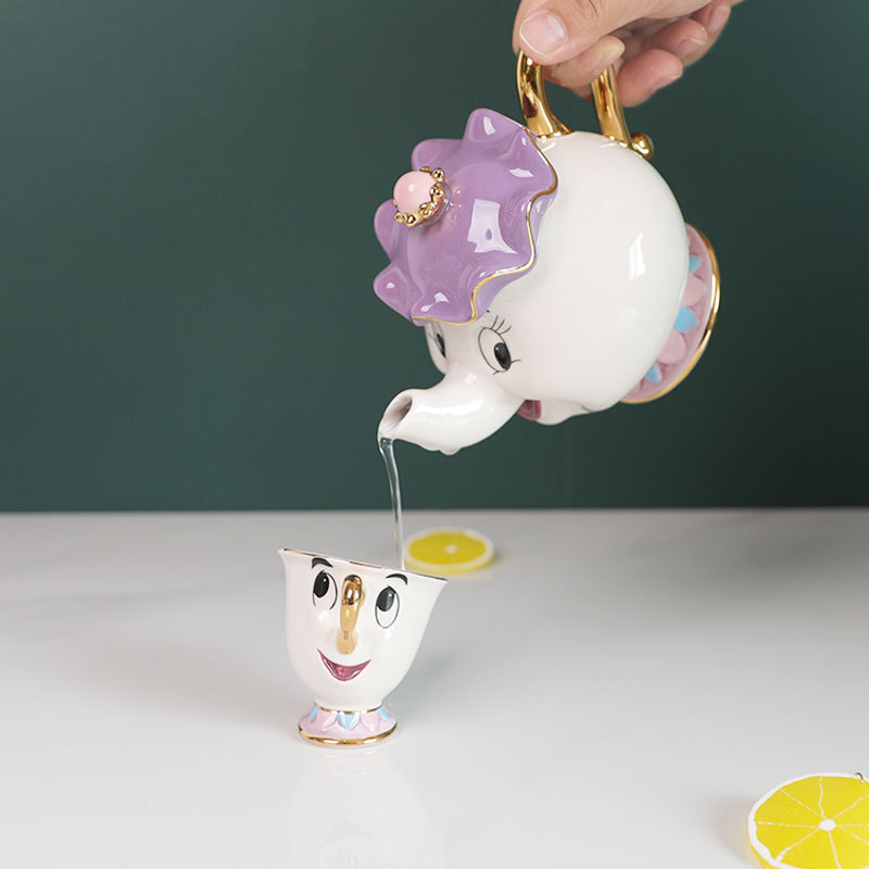 Coffee Tea Mix - In-Stock Teapot Cute Cartoon Beauty And