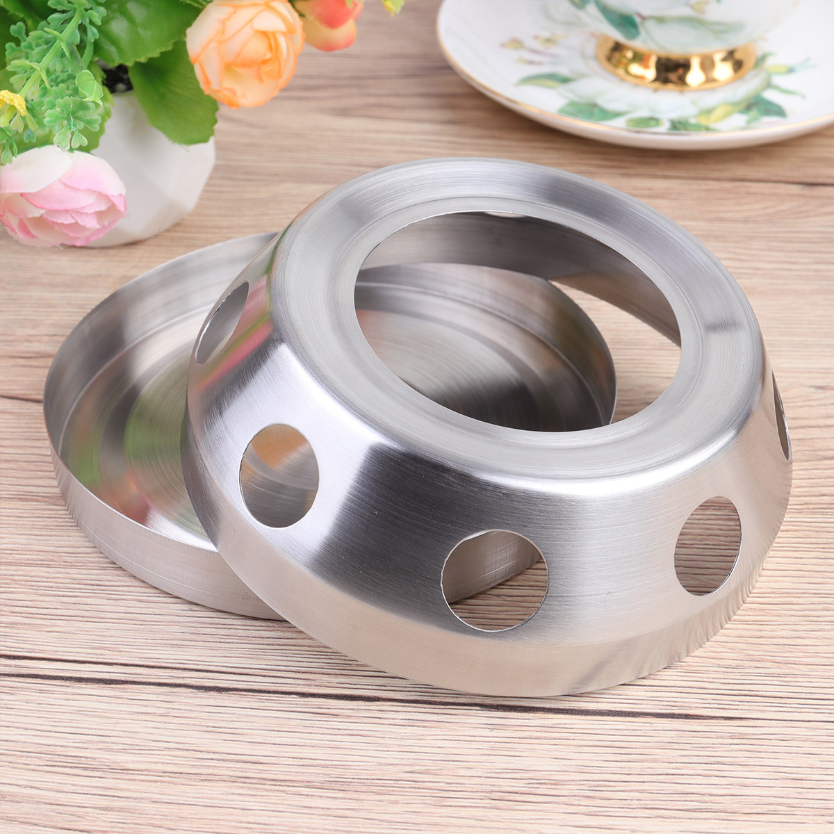 Coffee Tea Holder - Versatile Stainless Steel Tea Heater Holder