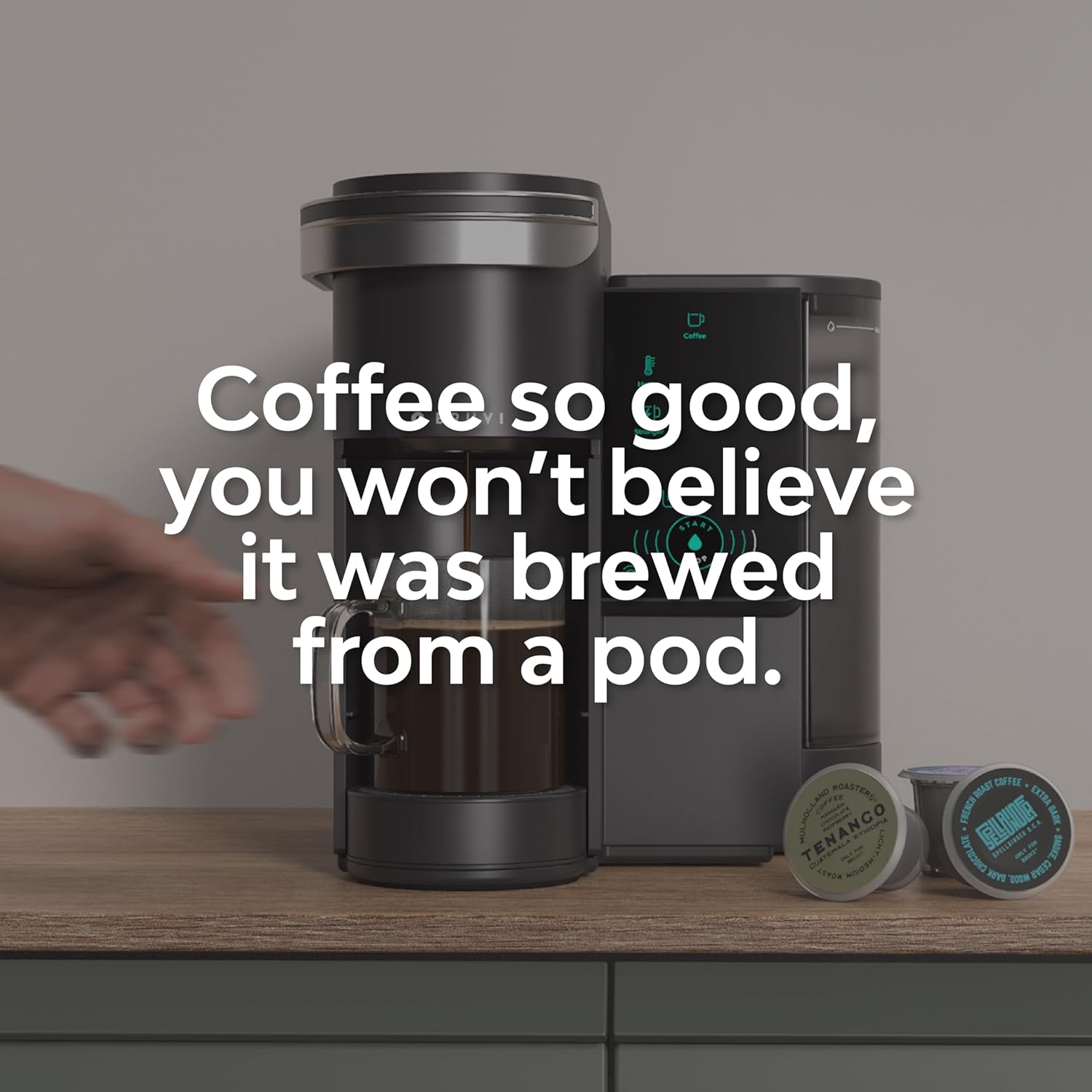 Single-Serve Coffee Maker Bund - огляд і ціна Coffee Plus Tea