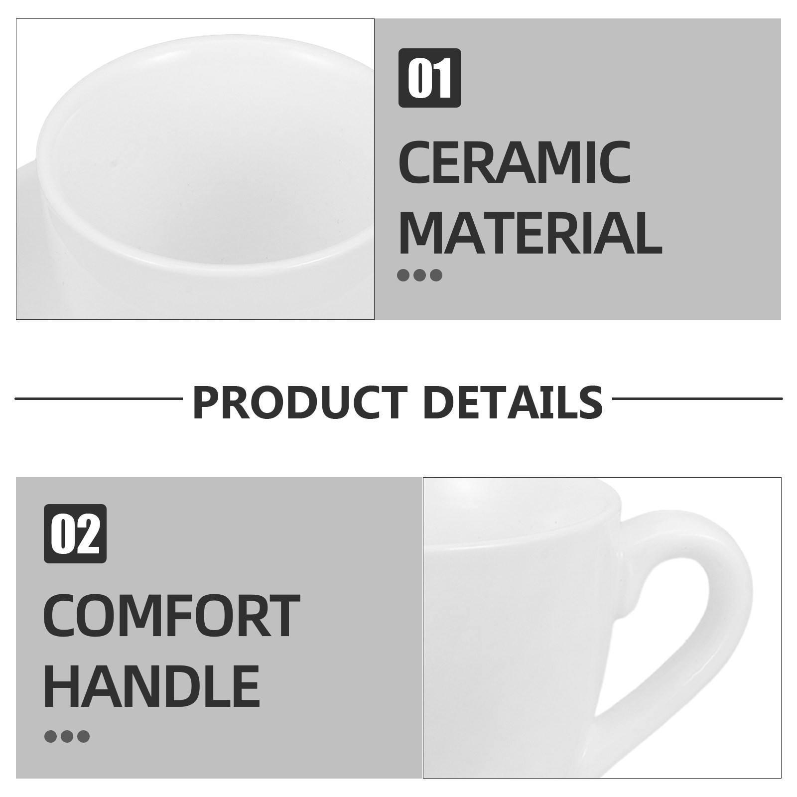 1Set Coffee Cup and Saucer Set - огляд і ціна Coffee Tea Set