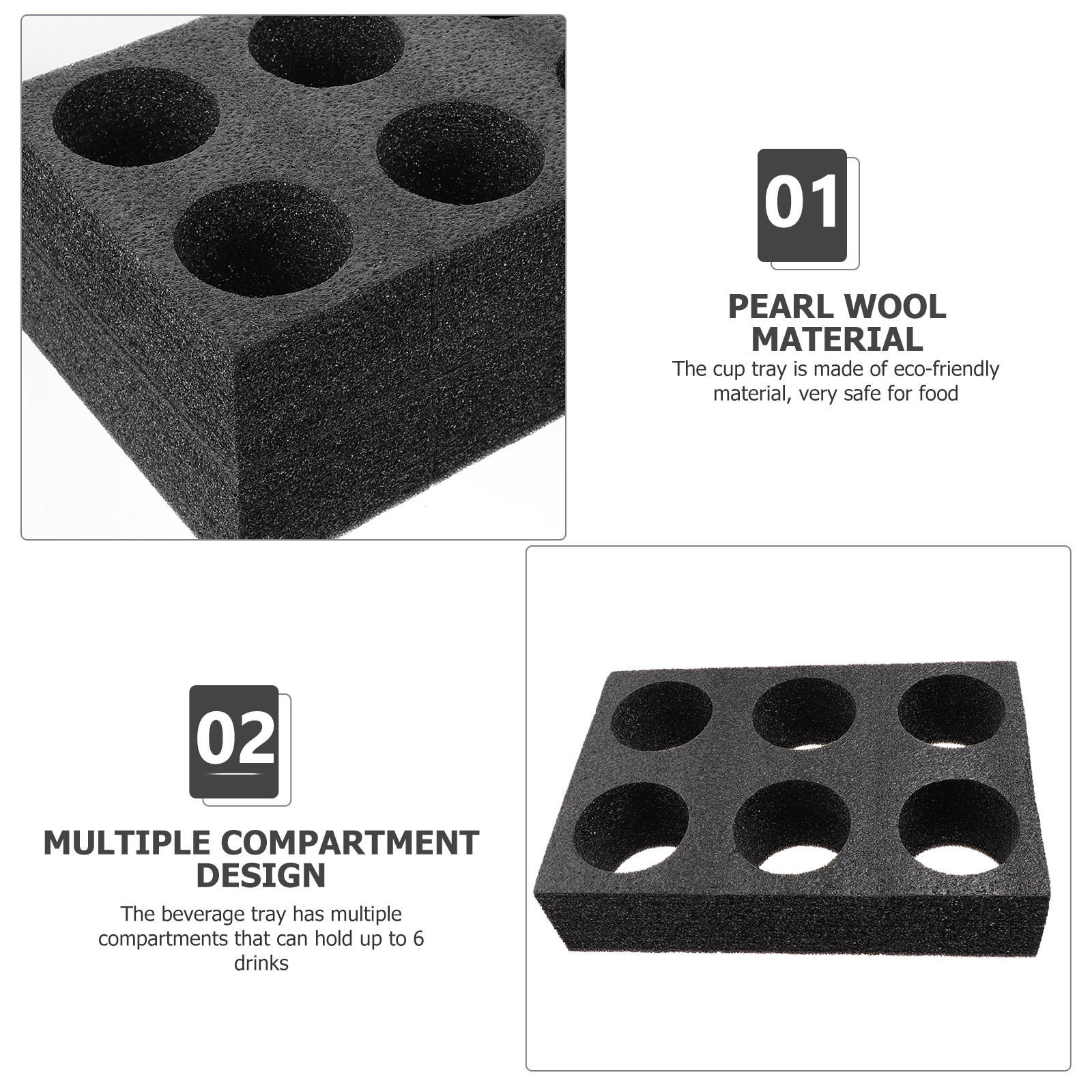 2Pcs Eco-Friendly Biodegradabl - огляд і ціна Coffee Tea Holder