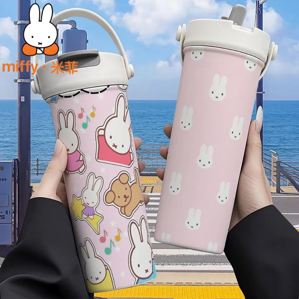 Miffy Rabbit Handheld Thermos  - огляд і ціна Coffee Tea Flask