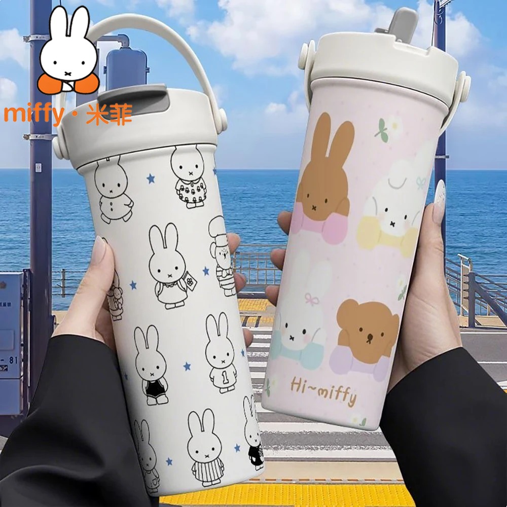 Miffy Rabbit Handheld Thermos  - огляд і ціна Coffee Tea Flask