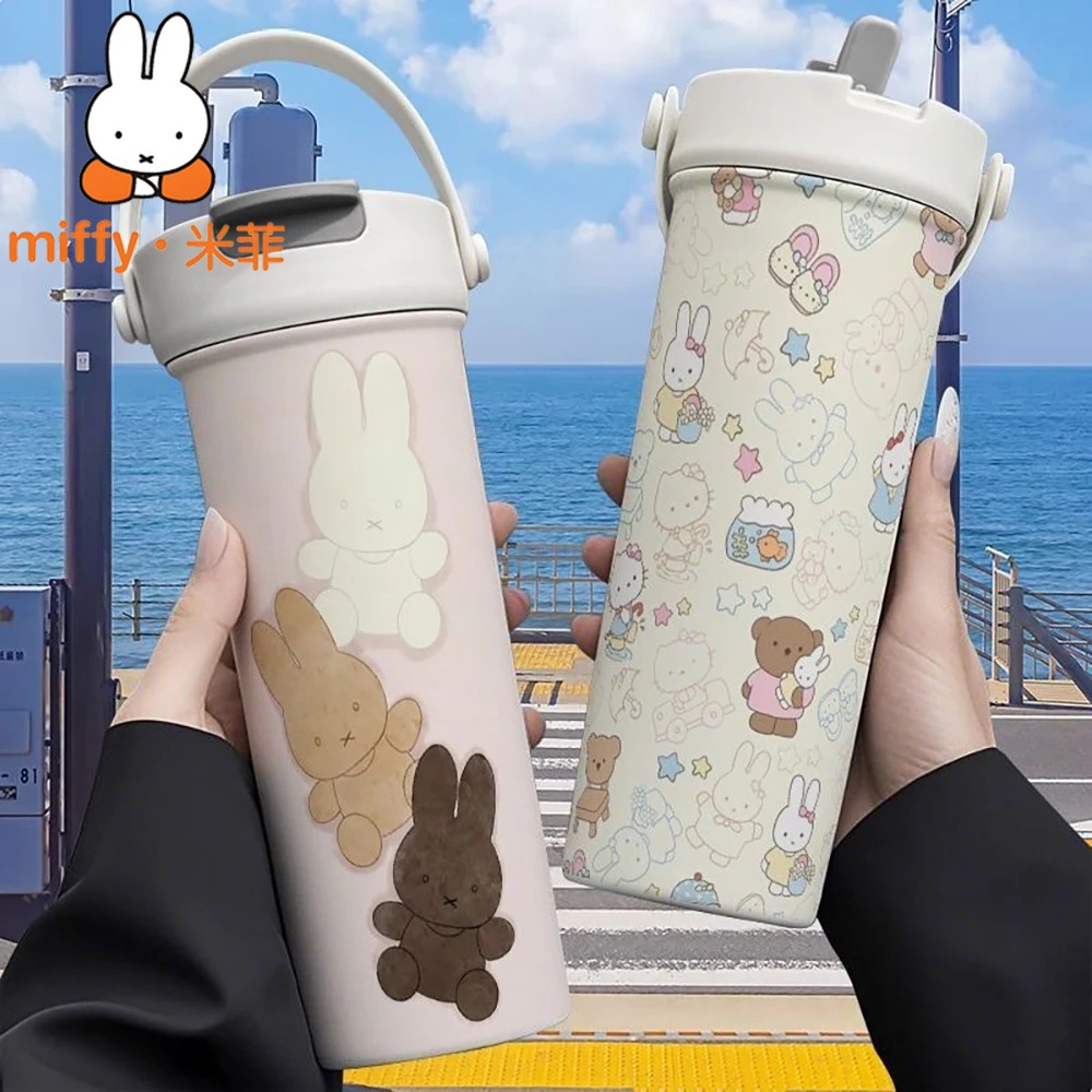 Miffy Rabbit Handheld Thermos  - огляд і ціна Coffee Tea Flask