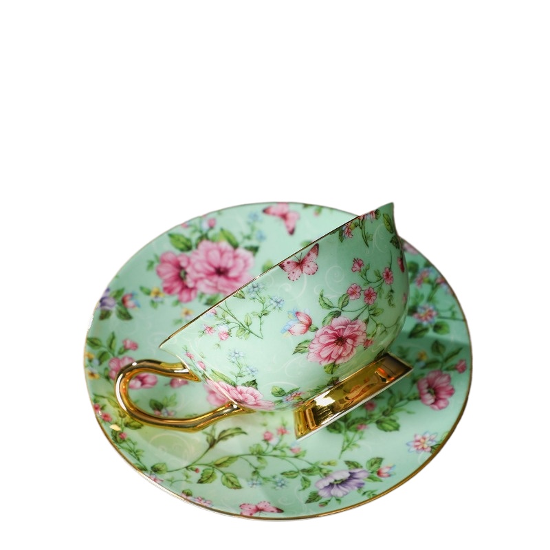 Bone china coffee cup tea cup  - огляд і ціна Coffee Tea Set