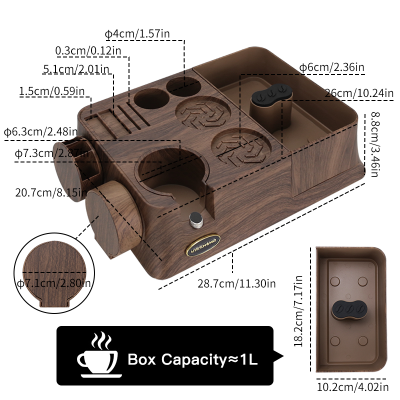 KISSHOME Espresso Tamper Stati - огляд і ціна Coffee Tea Espresso