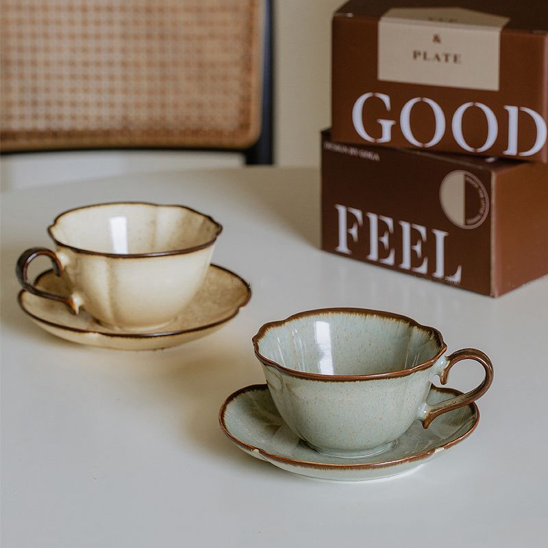 French Retro Ceramic Cups Plat - огляд і ціна Prefer Coffee To Tea