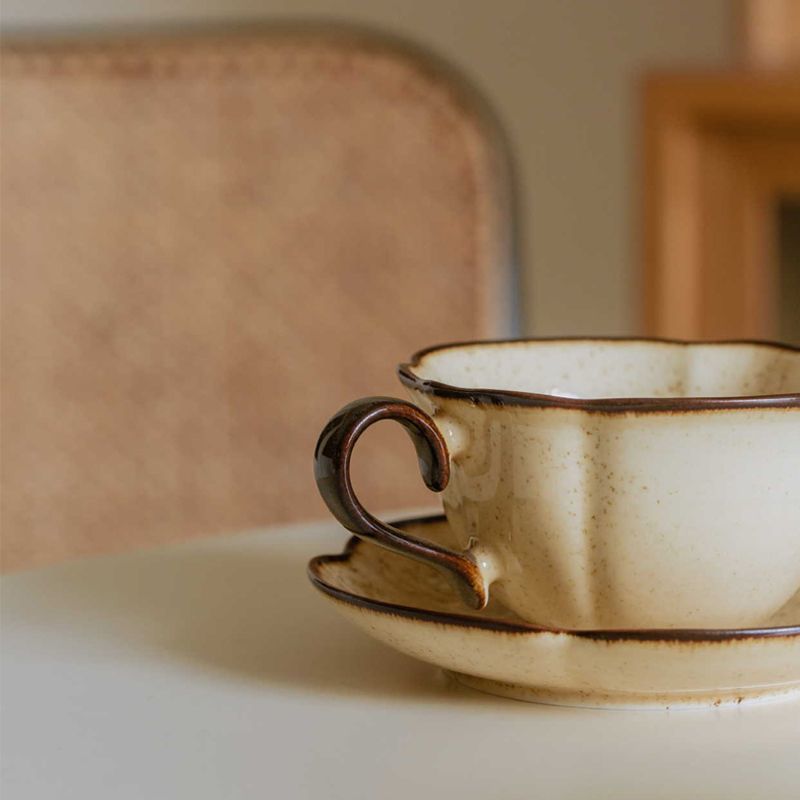 French Retro Ceramic Cups Plat - огляд і ціна Prefer Coffee To Tea