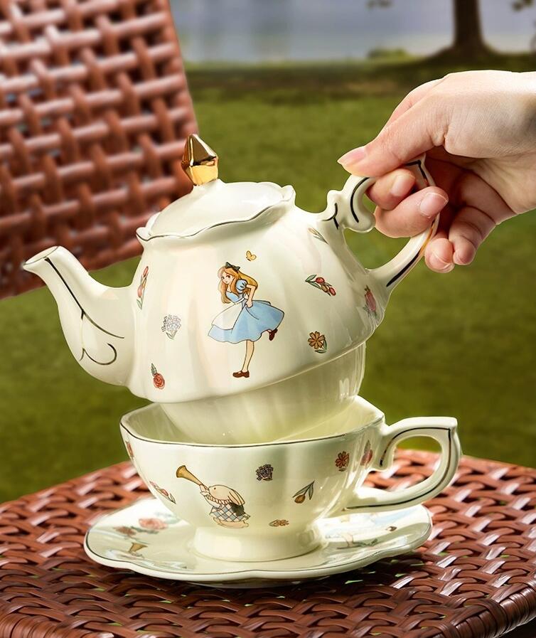 Alice Ceramic Tea and Coffee S - огляд і ціна Coffee Tea Set