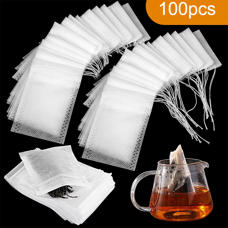 100PCS Drawstring Disposable N - огляд і ціна Coffee Tea Spices