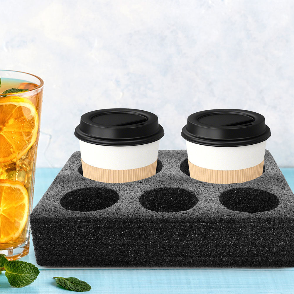 2Pcs Foam Cup Holder Commercia - огляд і ціна Coffee Tea Holder