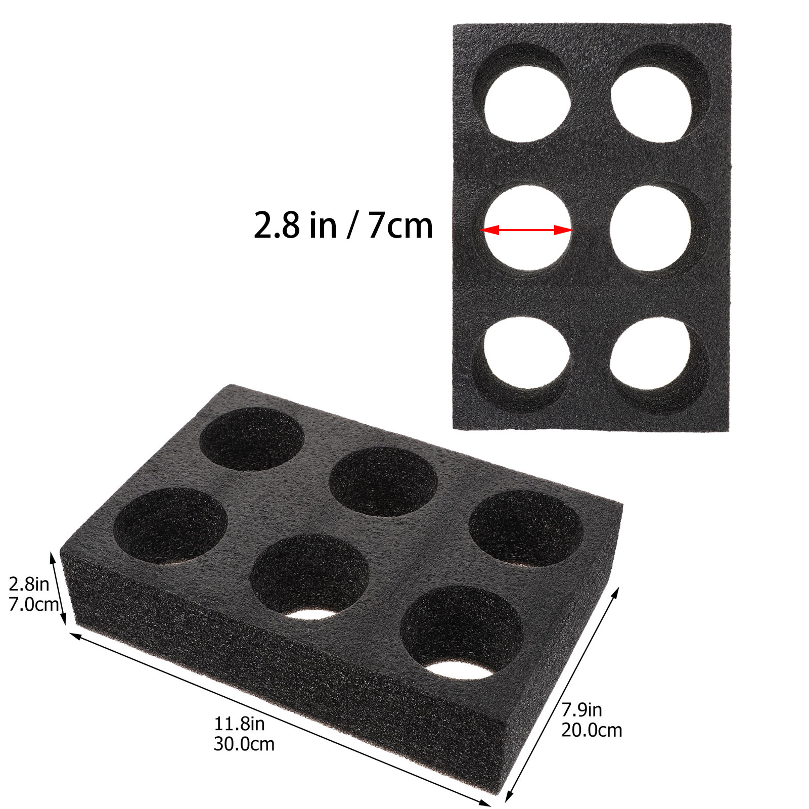 2Pcs Convenient Six-Hole Cup T - огляд і ціна Coffee Tea Holder