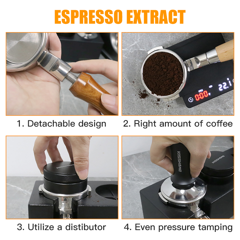 58MM Bottomless Portafilter Fo - огляд і ціна Coffee Tea Espresso