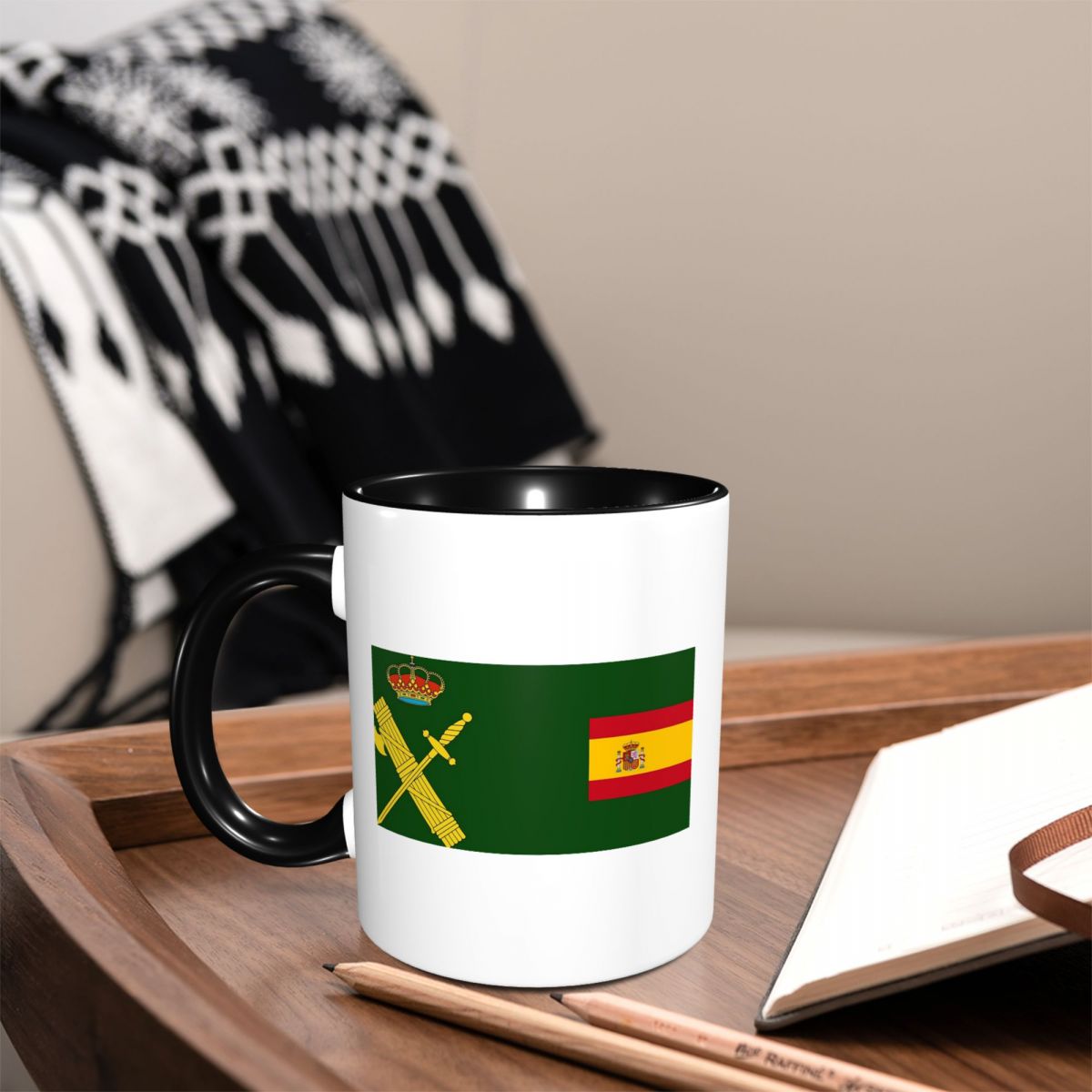 Spain Flag Plus Emblem Civil G - огляд і ціна Coffee Plus Tea