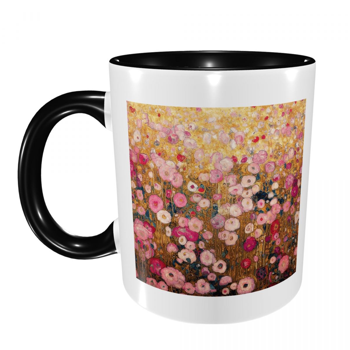 Gustav Klimt Pink Flower Garde - огляд і ціна Coffee Tea Gardens
