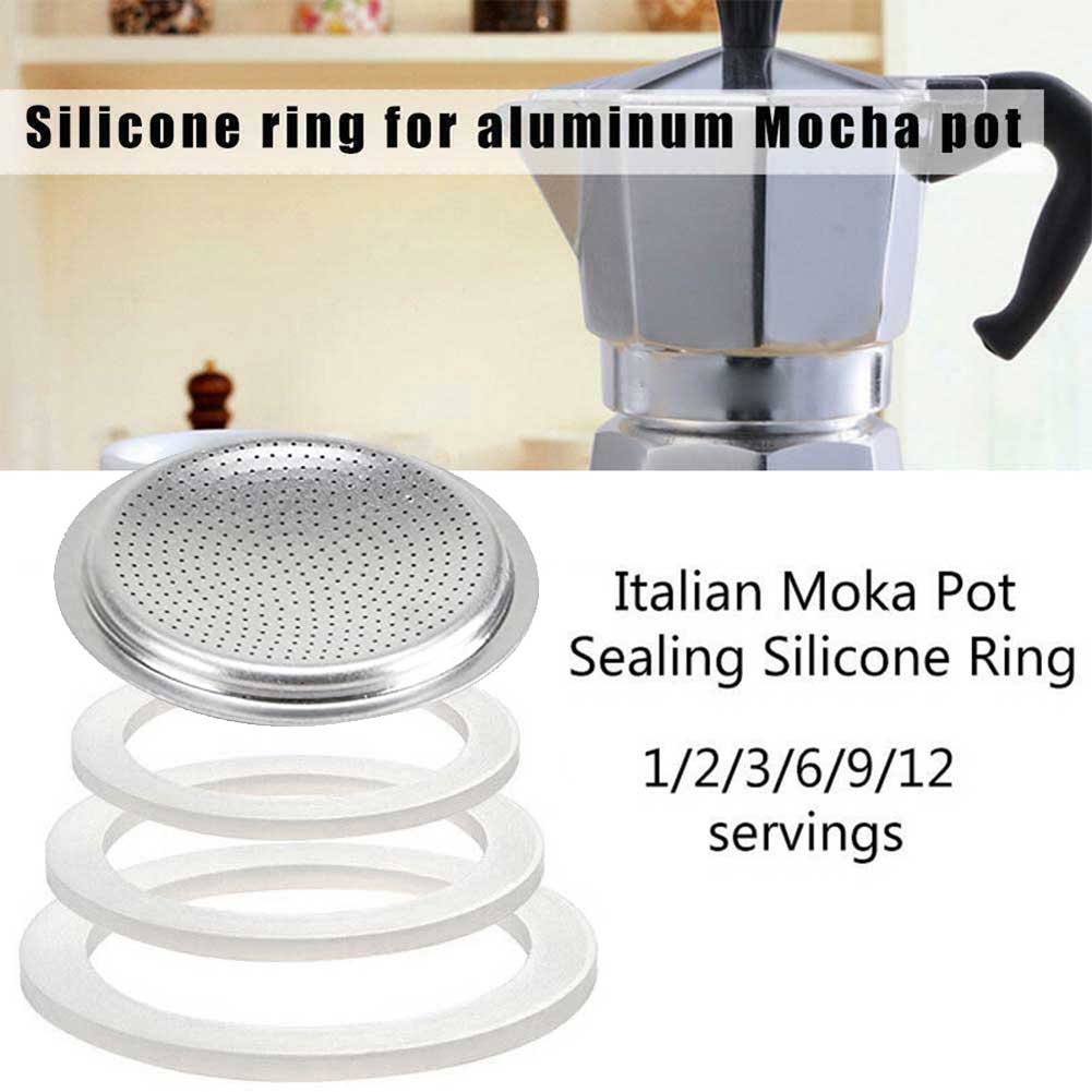 Moka Stove Pot Silicone Gasket - огляд і ціна Coffee Tea Chocolate