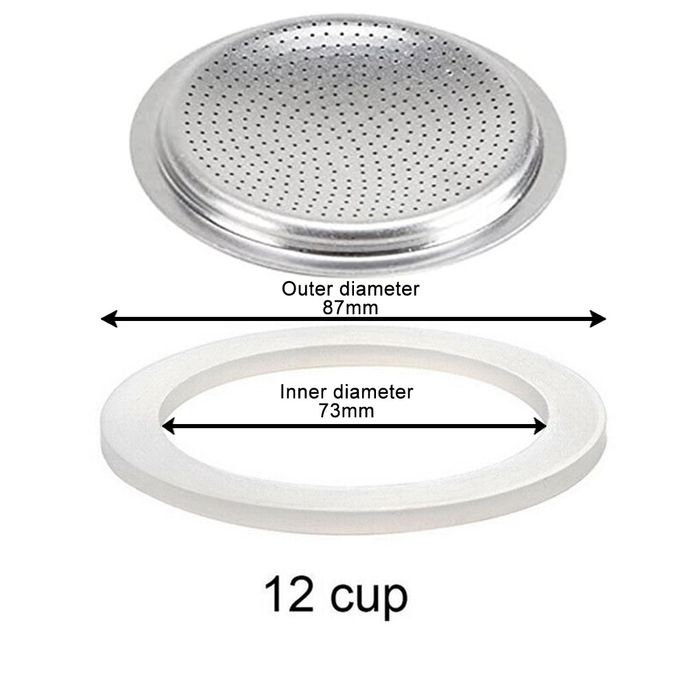 Moka Stove Pot Silicone Gasket - огляд і ціна Coffee Tea Chocolate