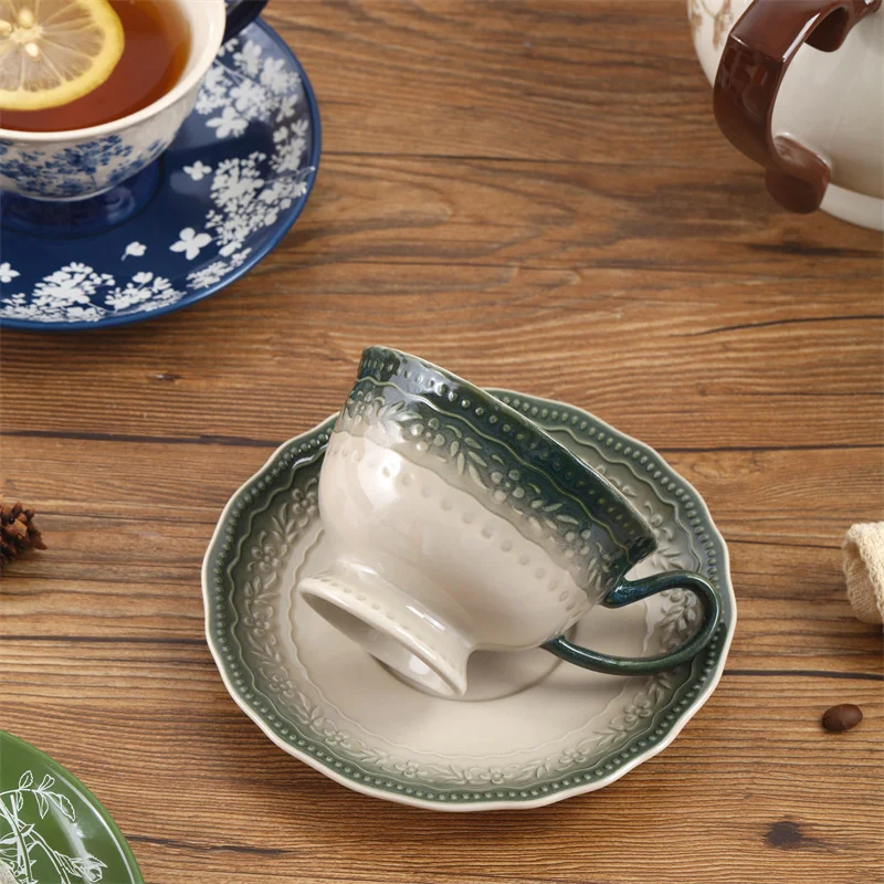 SOLECASA 220ml Coffee Cup&Sauc - огляд і ціна Coffee Tea Set