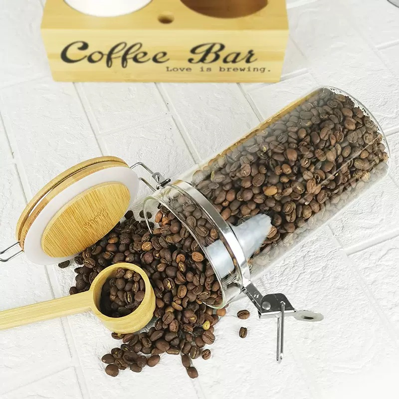 Coffee Storage Jars 2 Pack wit - огляд і ціна Coffee Tea Jars
