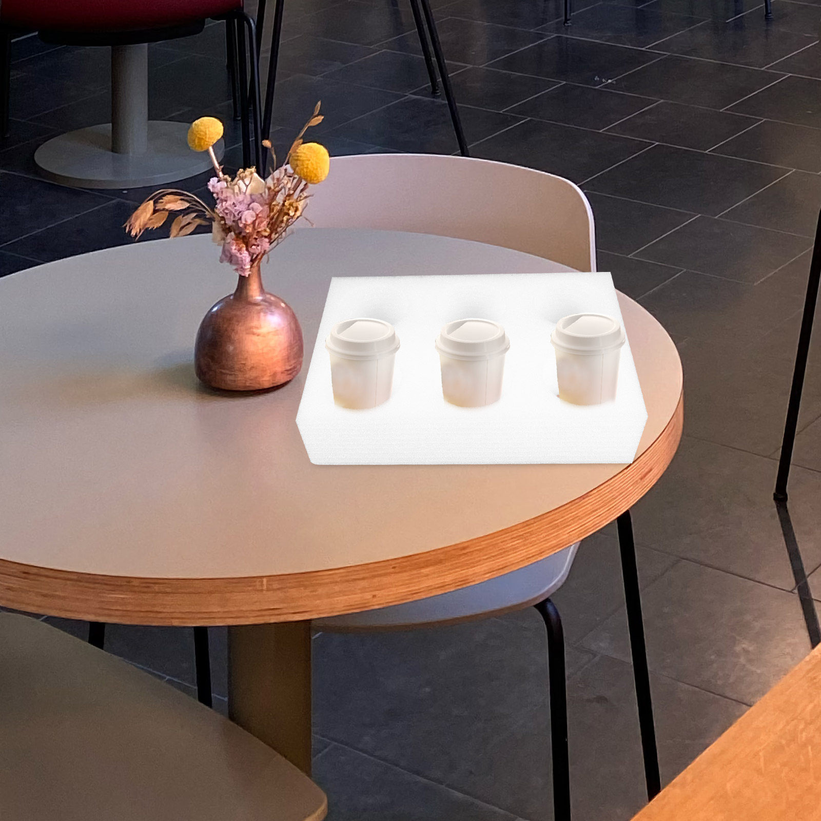 2Pcs Beverage Cup Holder Tray  - огляд і ціна Coffee Tea Holder