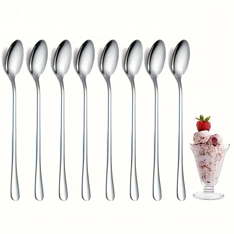 Stainless Steel 1/10pcs Long H - огляд і ціна Coffee Tea Mix