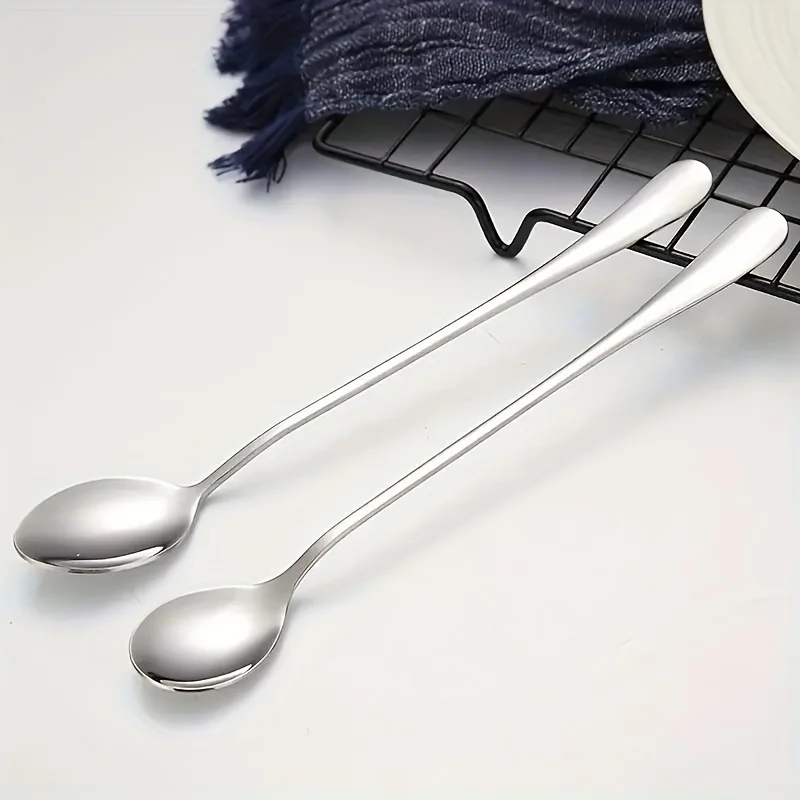Stainless Steel 1/10pcs Long H - огляд і ціна Coffee Tea Mix