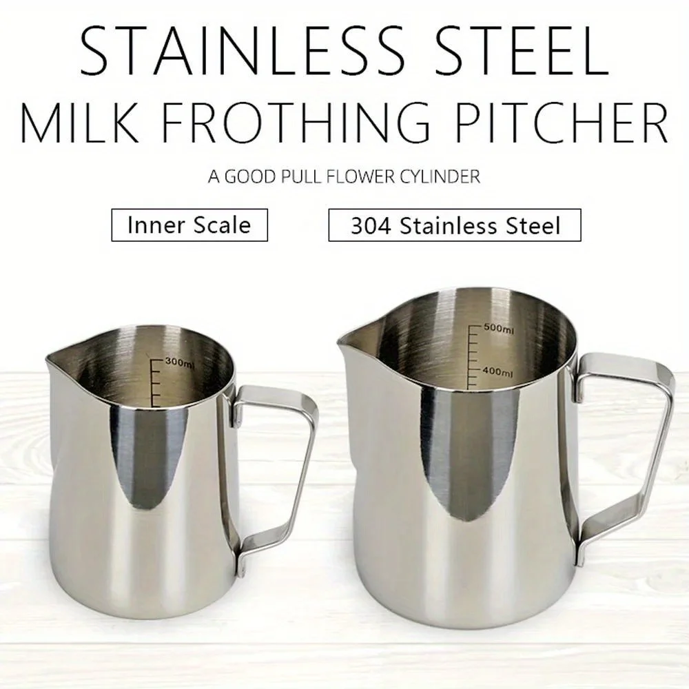 Coffee Milk Frothing Jug Latte - огляд і ціна Barista Milk Jug