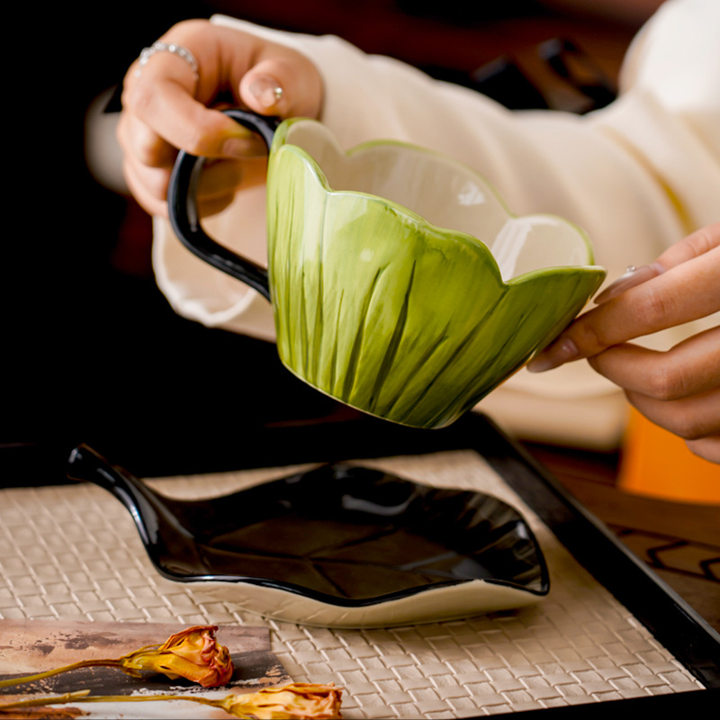 Irregular Hand-painted Coffee  - огляд і ціна Coffee Tea Set