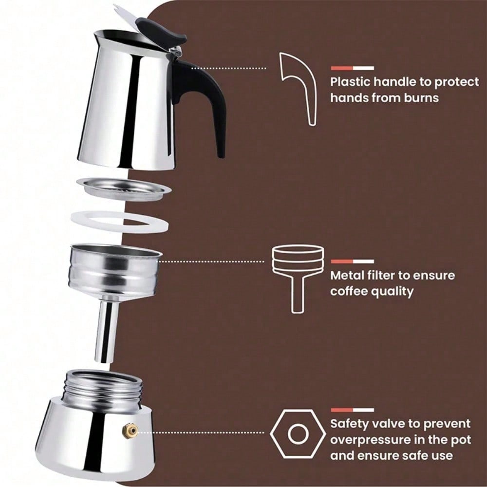 12Cup Coffee Maker Stainless S - огляд і ціна Coffee Tea Chocolate
