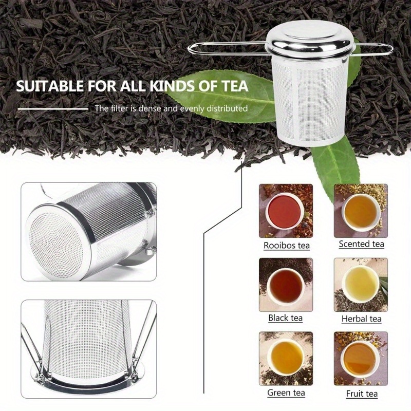Stainless Steel Mesh Tea Infus - огляд і ціна Coffee Tea Spices