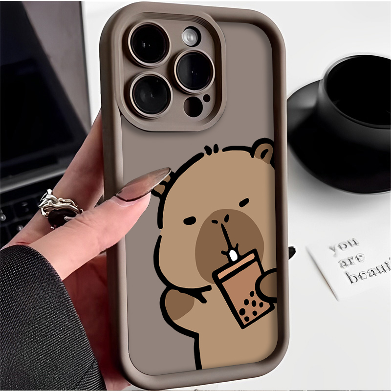 Cartoon Cute Capybara Case for - огляд і ціна Coffee Plus Tea