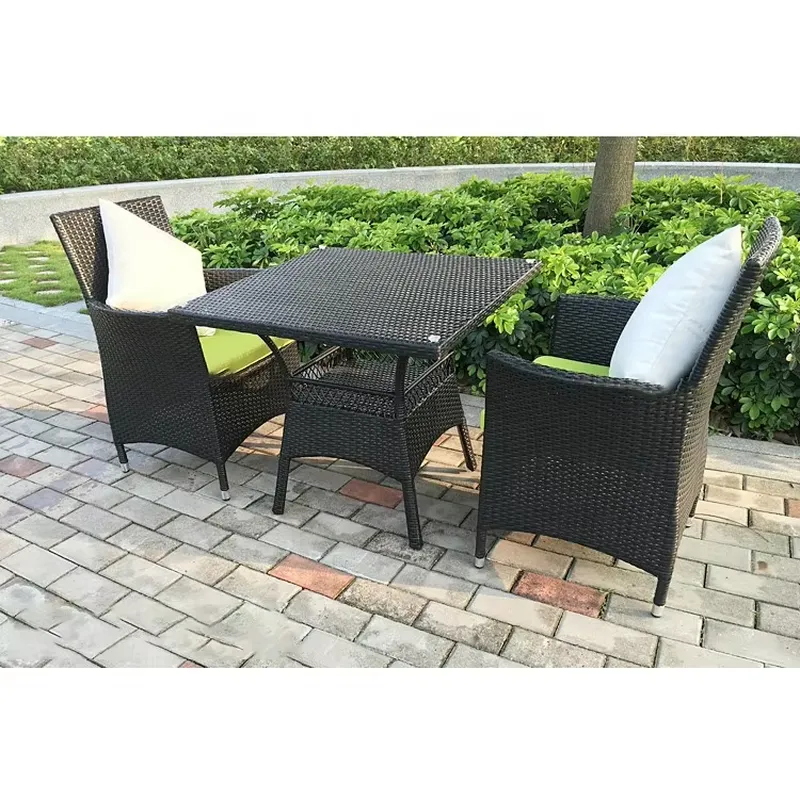 Outdoor Rattan Table and Chair - огляд і ціна Coffee Tea Gardens