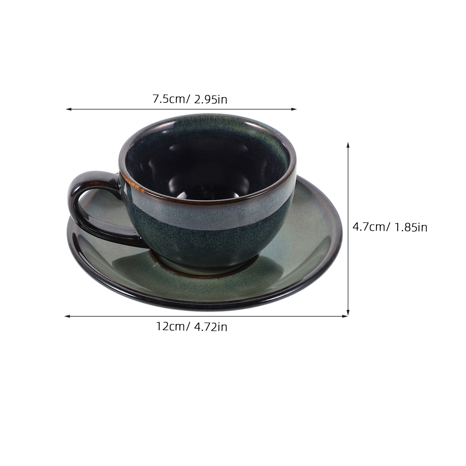 1Set Elegant Ceramic Coffee Cu - огляд і ціна Coffee Tea Set
