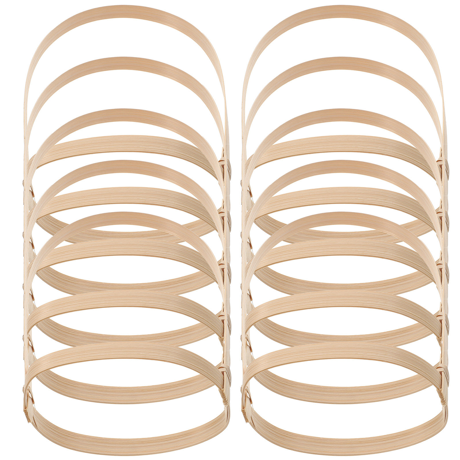 10Pcs Bamboo Drink Carrier Cof - огляд і ціна Coffee Tea Holder