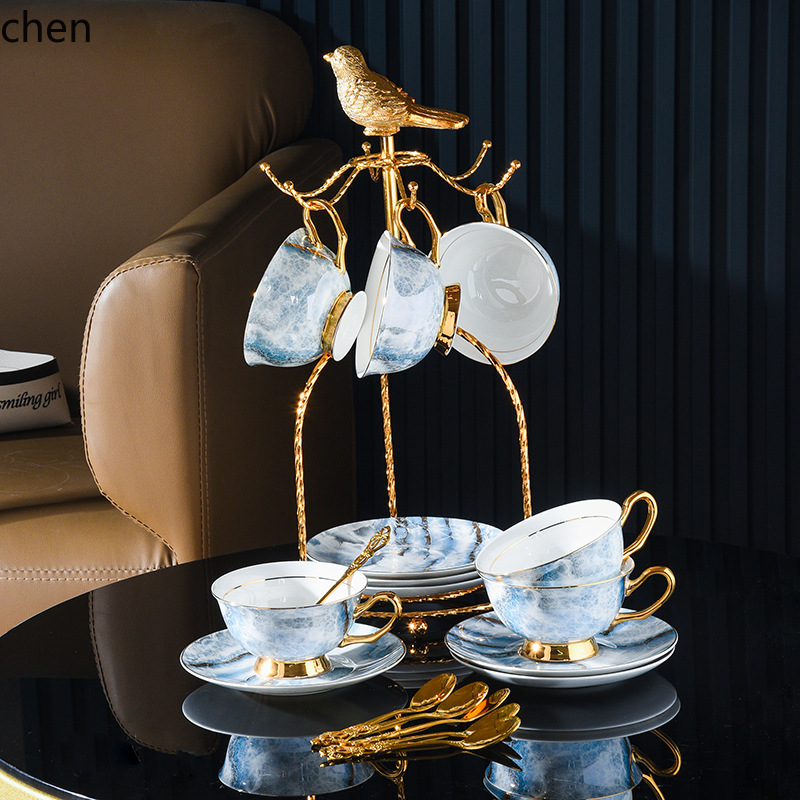 HXL High value bone china sauc - огляд і ціна Coffee Tea Set
