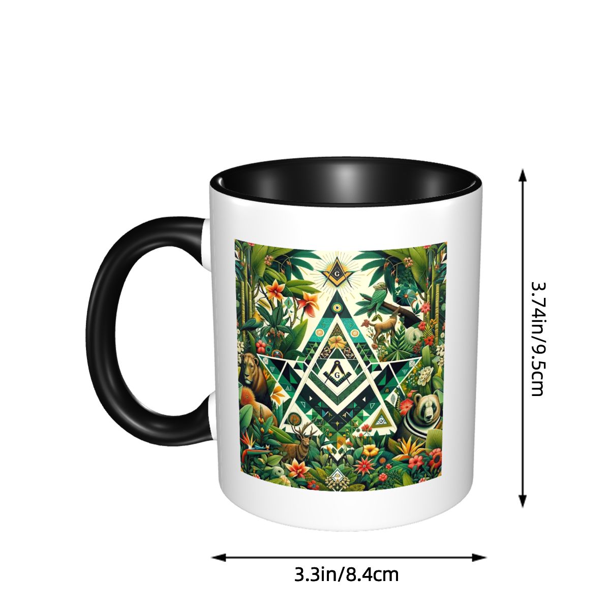 Geometric Jungle Masonic Freem - огляд і ціна Tea And Coffee Fusion