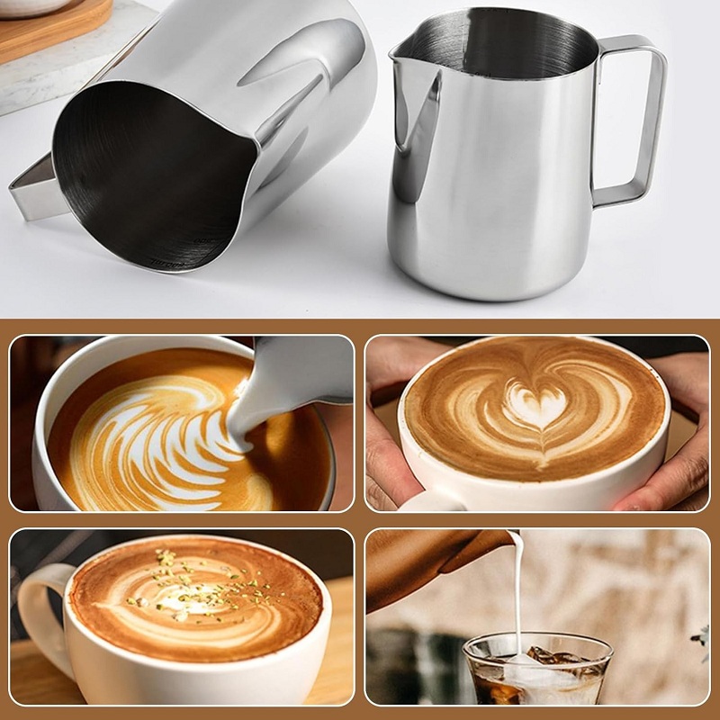 350/600/900ml Milk Frothing Ju - огляд і ціна Barista Milk Jug