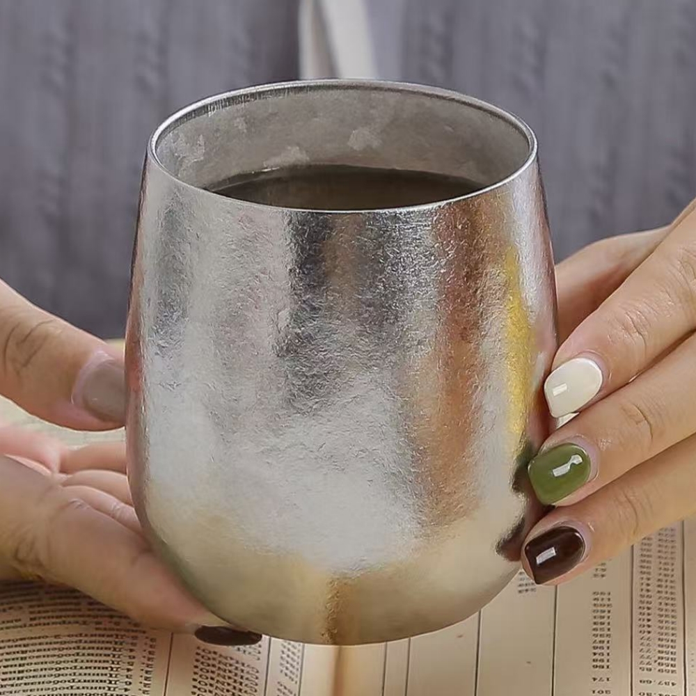 Outdoor Egg Mug Pure Titanium  - огляд і ціна Coffee Tea Flask