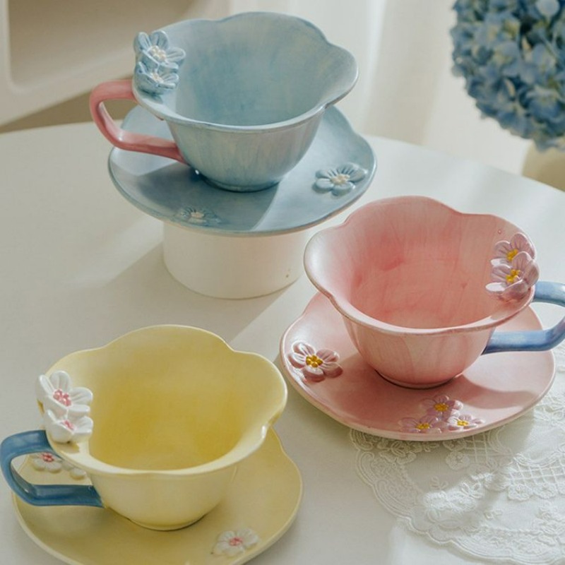 Coffee Cup and Saucer Set Simp - огляд і ціна Espresso Cup Saucer
