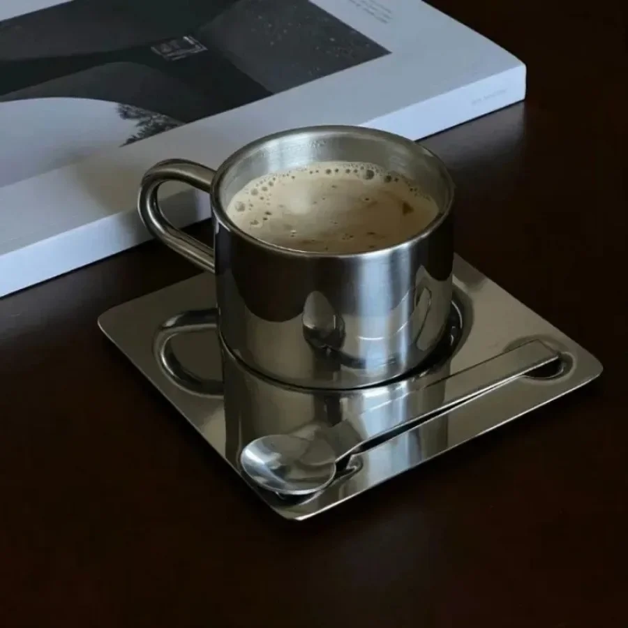 Minimalist Nordic Mug 3pcs Set - огляд і ціна Espresso Cup Saucer