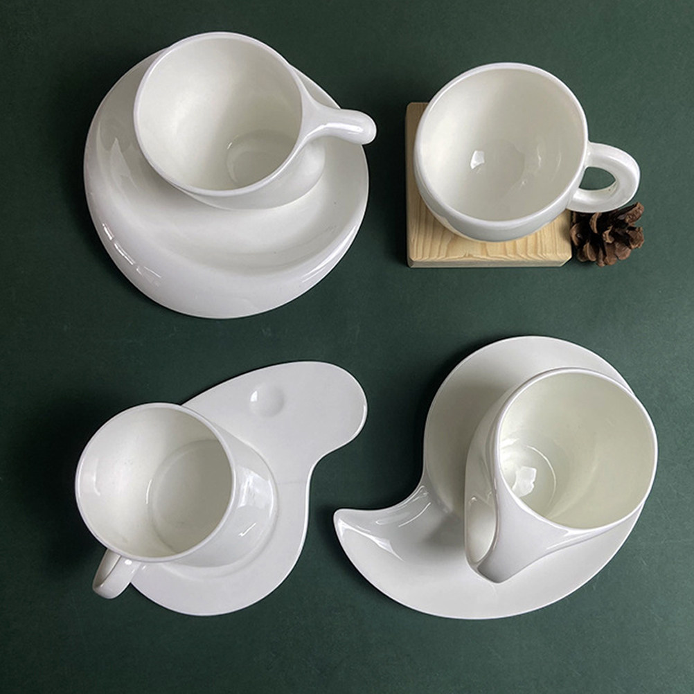1Set Ceramic Coffee Cup Saucer - огляд і ціна Coffee Tea Set