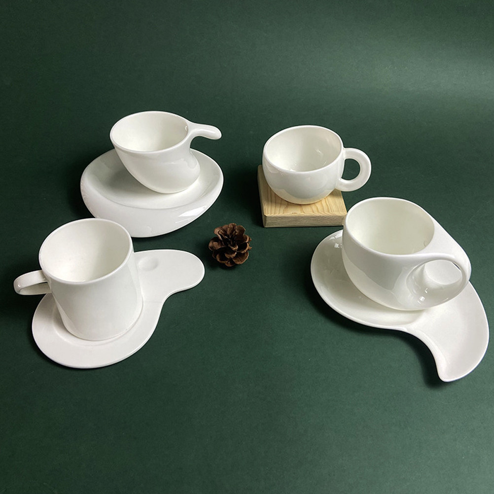 1Set Ceramic Coffee Cup Saucer - огляд і ціна Coffee Tea Set