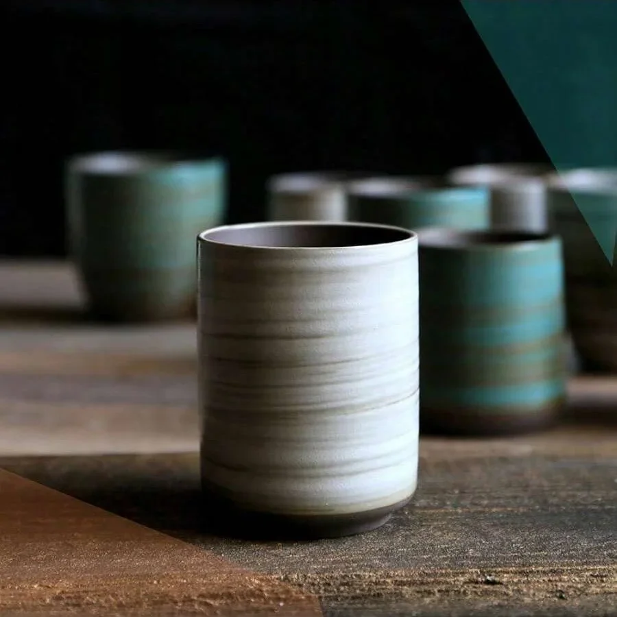 Hand-Painted Crackle Glaze Sto - огляд і ціна Coffee Tea Flask