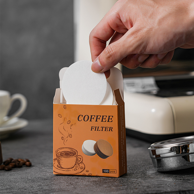 100Pcs Round Coffee Filter Pap - огляд і ціна Coffee Tea Chocolate
