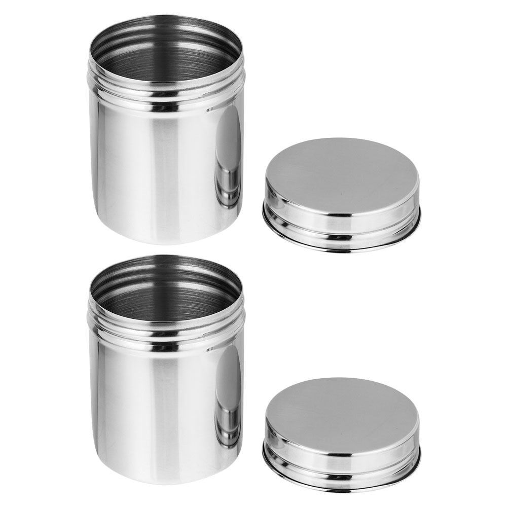 2Pcs Stainless Steel Canisters - огляд і ціна Coffee Tea Spices