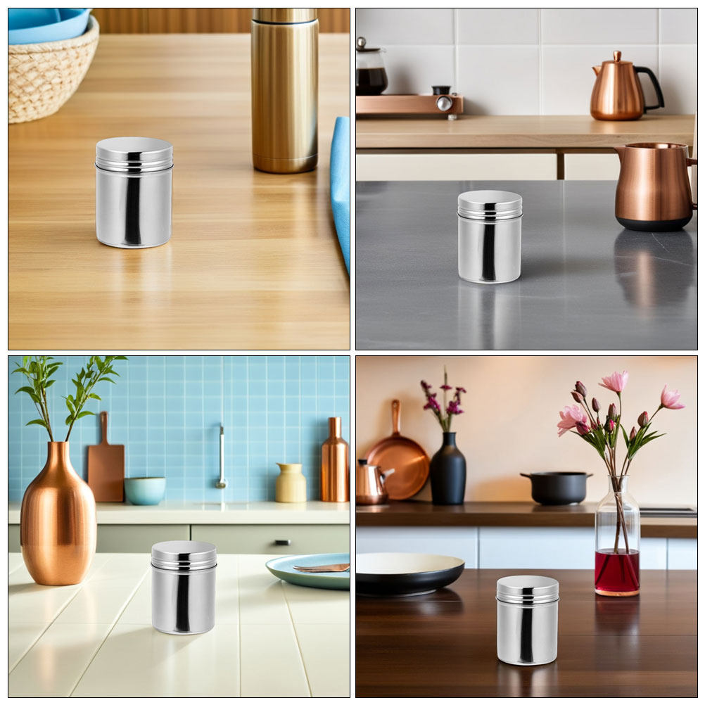 2Pcs Stainless Steel Canisters - огляд і ціна Coffee Tea Spices