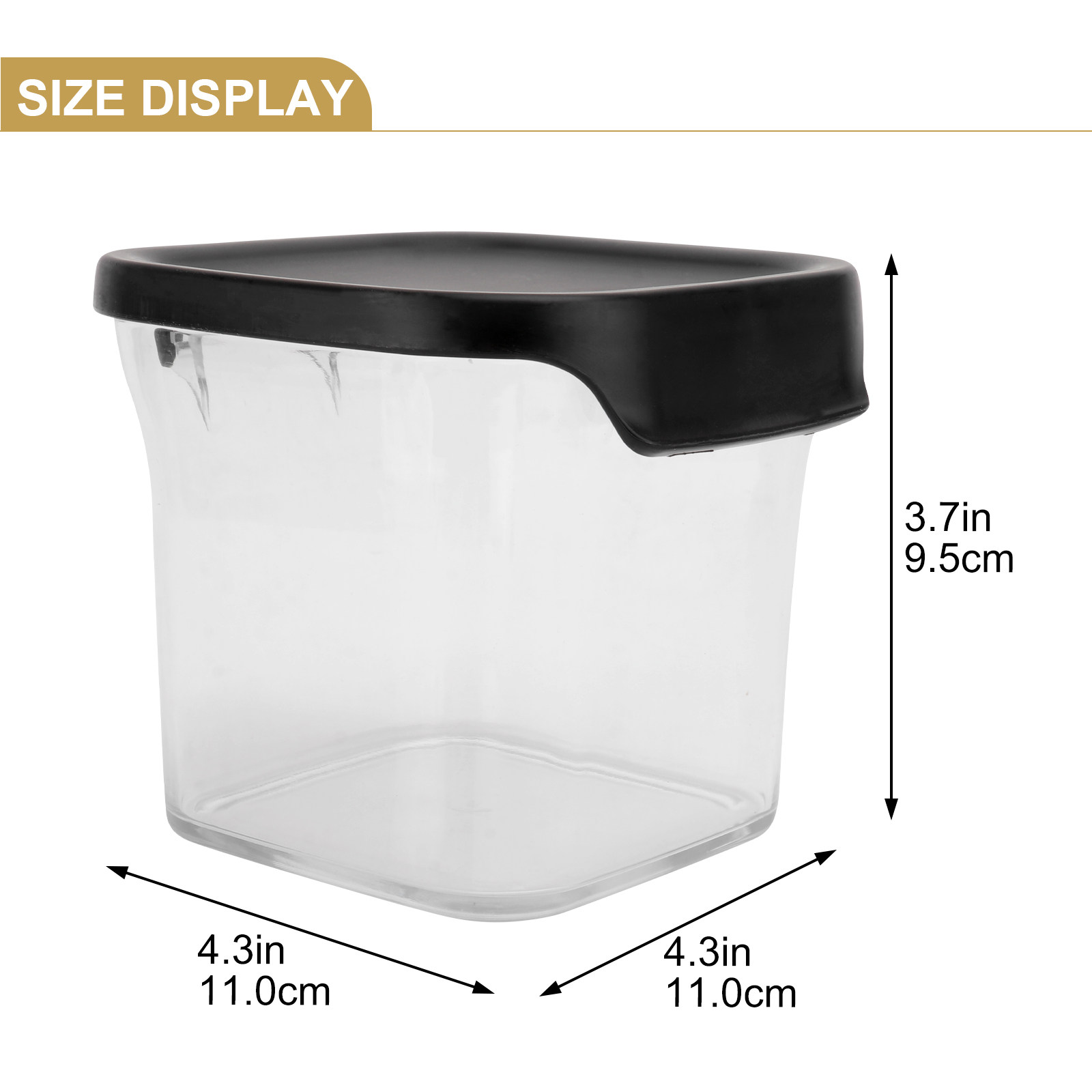 630Ml Food-Grade Transparent A - огляд і ціна Coffee Tea Jars
