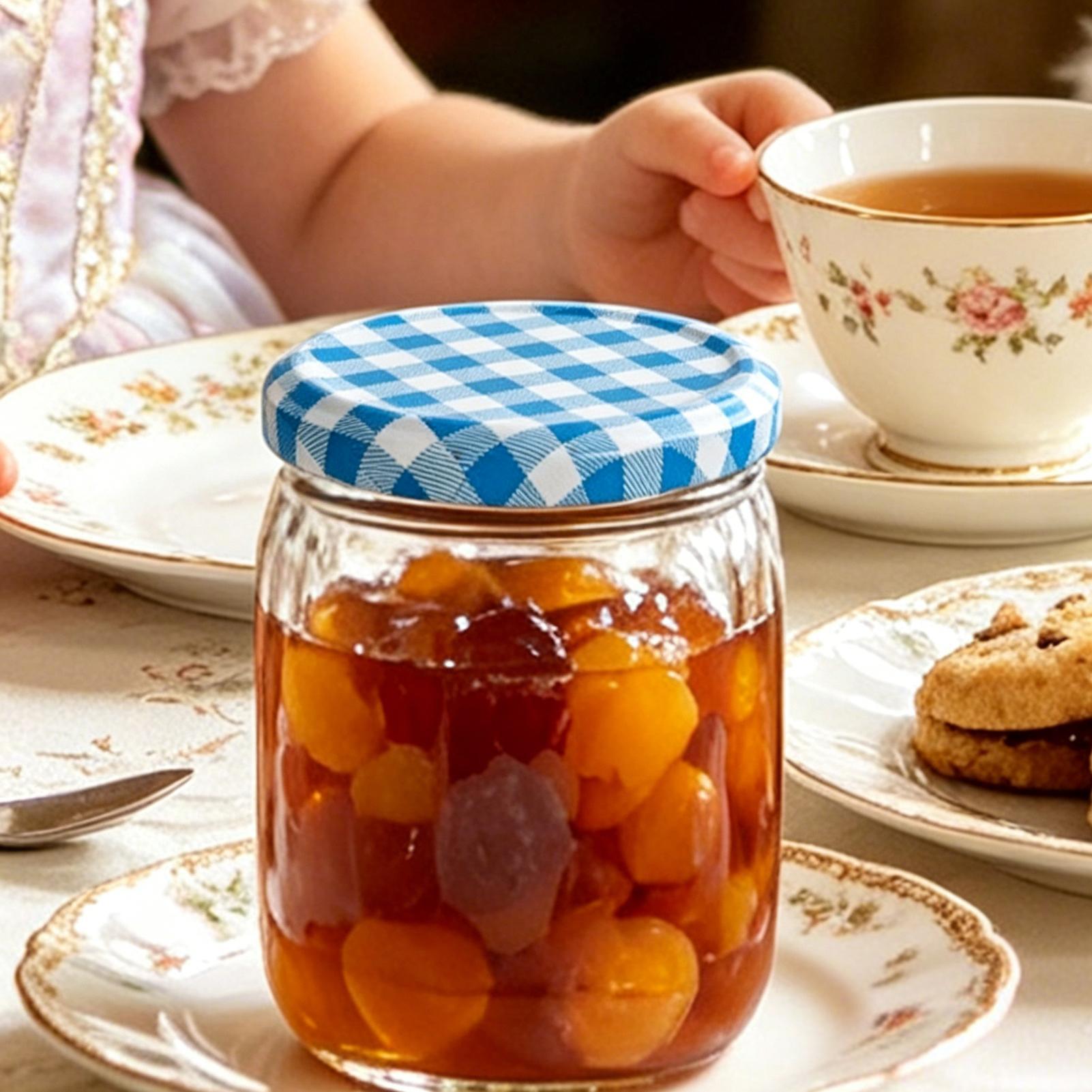 Canning Lids 50 Piece Leak Pro - огляд і ціна Coffee Tea Jars