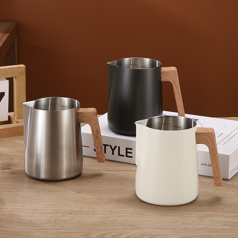 Coffee Milk Frothing Pitcher J - огляд і ціна Barista Milk Jug
